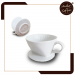 陶瓷手沖滴漏咖啡過濾器白色_2-4人 Ceramics Dripper (White)