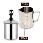 奶泡器（304不銹鋼400ML） & 手泵起泡壺（304不銹鋼300ML）