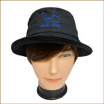 黑色|藍標|刺綉｜設計師推薦｜限量｜男女同款｜防曬防菌｜遮陽｜渔夫帽｜端午節｜ 生日禮物|