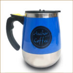 自動咖啡杯(藍色)多色可選 /懶人創意電動奶昔杯 /蛋白粉自動攪拌杯